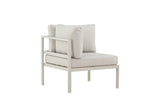 Festa Loungebank Module Hoekstuk - Beige  - Loungesets - Rebellenclub