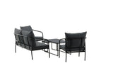 Flow Hoekloungeset - Zwart - Loungesets - Rebellenclub
