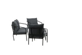 Flow Hoekloungeset - Zwart - Loungesets - Rebellenclub