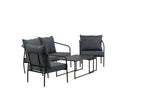 Flow Hoekloungeset - Zwart - Loungesets - Rebellenclub