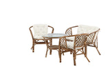 Fresco Loungeset - Walnoot Rattan  - Loungesets - Rebellenclub