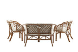 Fresco Loungeset - Walnoot Rattan  - Loungesets - Rebellenclub