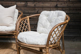 Fresco Loungeset - Walnoot Rattan  - Loungesets - Rebellenclub