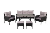 Gerani Loungeset - Zwart - Loungesets - Rebellenclub