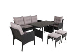 Gerani Loungeset - Zwart - Loungesets - Rebellenclub