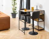 Barkruk Trofors - set van 2 - Antraciet - Barkrukken - Rebellenclub