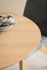 Glasgow Eetkamertafel Rond Ø105cm - Eiken - Eetkamertafels - Rebellenclub