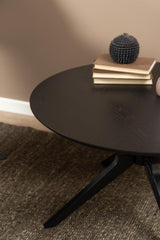 Salontafel Glasgow Rond Ø80cm - Zwart - Salontafels - Rebellenclub
