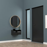 Nachtkastje Bath - Zwart met zwarte lade - Nachtkastjes - Rebellenclub