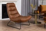 Fauteuil Corby - Cognac - Fauteuils - Rebellenclub