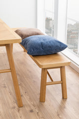 Bankje voor Eetkamertafel Esbjerg Visgraat - Eiken fineer - Eetkamerbanken - Rebellenclub