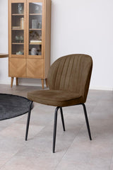 Eetkamerstoel Bodo - Set van 2 - Bruin - Eetkamerstoelen - Rebellenclub
