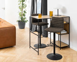 Barkruk Trofors - set van 2 - Antraciet - Barkrukken - Rebellenclub