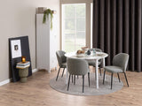 Eetkamerstoel Bodo - Set van 2 - Grijs - Eetkamerstoelen - Rebellenclub
