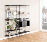 Wandkast Aarhus - Zwart - Boekenkasten - Rebellenclub