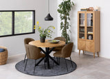 Eetkamerstoel Bodo - Set van 2 - Bruin - Eetkamerstoelen - Rebellenclub
