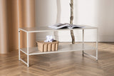 Giulia Bijzettafel - 102 x 43 - Beige - - Rebellenclub