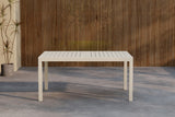 Grano Tuintafel - 160 x 100 cm - Beige - Rechthoekige Tuintafels - Rebellenclub