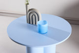 Grenaa Salontafel - ⌀80cm - Blauw - - Rebellenclub