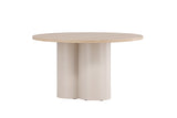 Grenaa Salontafel - ⌀80cm - Whitewash