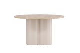 Grenaa Salontafel - ⌀80cm - Whitewash