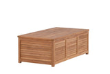 Halon Kussen Opbergbox - 130 x 70cm - Naturel Hout - Opbergbox kussens - Rebellenclub
