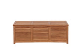 Halon Kussen Opbergbox - 130 x 70cm - Naturel Hout - Opbergbox kussens - Rebellenclub
