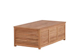 Halon Kussen Opbergbox - 130 x 70cm - Naturel Hout - Opbergbox kussens - Rebellenclub