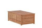 Halon Kussen Opbergbox - 130 x 70cm - Naturel Hout - Opbergbox kussens - Rebellenclub