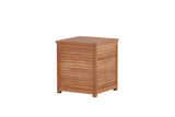 Halon Kussen Opbergbox - 53 x 53cm - Naturel Hout - Opbergbox kussens - Rebellenclub