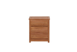Halon Kussen Opbergbox - 53 x 53cm - Naturel Hout - Opbergbox kussens - Rebellenclub
