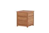 Halon Kussen Opbergbox - 53 x 53cm - Naturel Hout - Opbergbox kussens - Rebellenclub