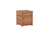 Halon Kussen Opbergbox - 53 x 53cm - Naturel Hout - Opbergbox kussens - Rebellenclub