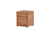 Halon Kussen Opbergbox - 53 x 53cm - Naturel Hout - Opbergbox kussens - Rebellenclub