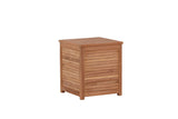 Halon Kussen Opbergbox - 53 x 53cm - Naturel Hout - Opbergbox kussens - Rebellenclub