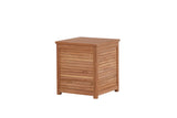 Halon Kussen Opbergbox - 53 x 53cm - Naturel Hout - Opbergbox kussens - Rebellenclub