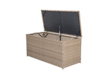 Haven Kussen Opbergbox - 130 x 60 cm - Beige - Opbergbox kussens - Rebellenclub