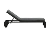Haven Tuin Ligbed - Zwart - Ligstoelen - Rebellenclub