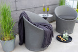Haze Loungeset - Donker Grijs - Loungesets - Rebellenclub