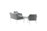 Haze Loungeset - Wit Grijs - Loungesets - Rebellenclub