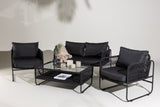 Hibis Loungeset - Zwart - Loungesets - Rebellenclub