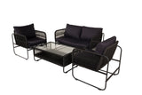 Hibis Loungeset - Zwart - Loungesets - Rebellenclub