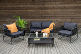 Hibis Loungeset - Zwart - Loungesets - Rebellenclub