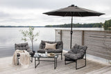 Holly Parasol - ø240cm - Zwart - Parasols - Rebellenclub