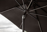Holly Parasol - ø240cm - Zwart - Parasols - Rebellenclub