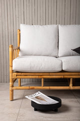 Hydra 3-Zits Tuinbank - Naturel Bamboe - Tuinbanken - Rebellenclub