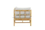 Hydra Loungeset Hoekelement - Naturel Bamboe - Loungesets - Rebellenclub