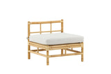 Hydra Loungeset Middenelement - Naturel Bamboe - Loungesets - Rebellenclub
