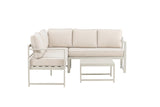 Iris Hoekloungeset - Creme - Loungesets - Rebellenclub
