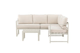 Iris Hoekloungeset - Creme - Loungesets - Rebellenclub